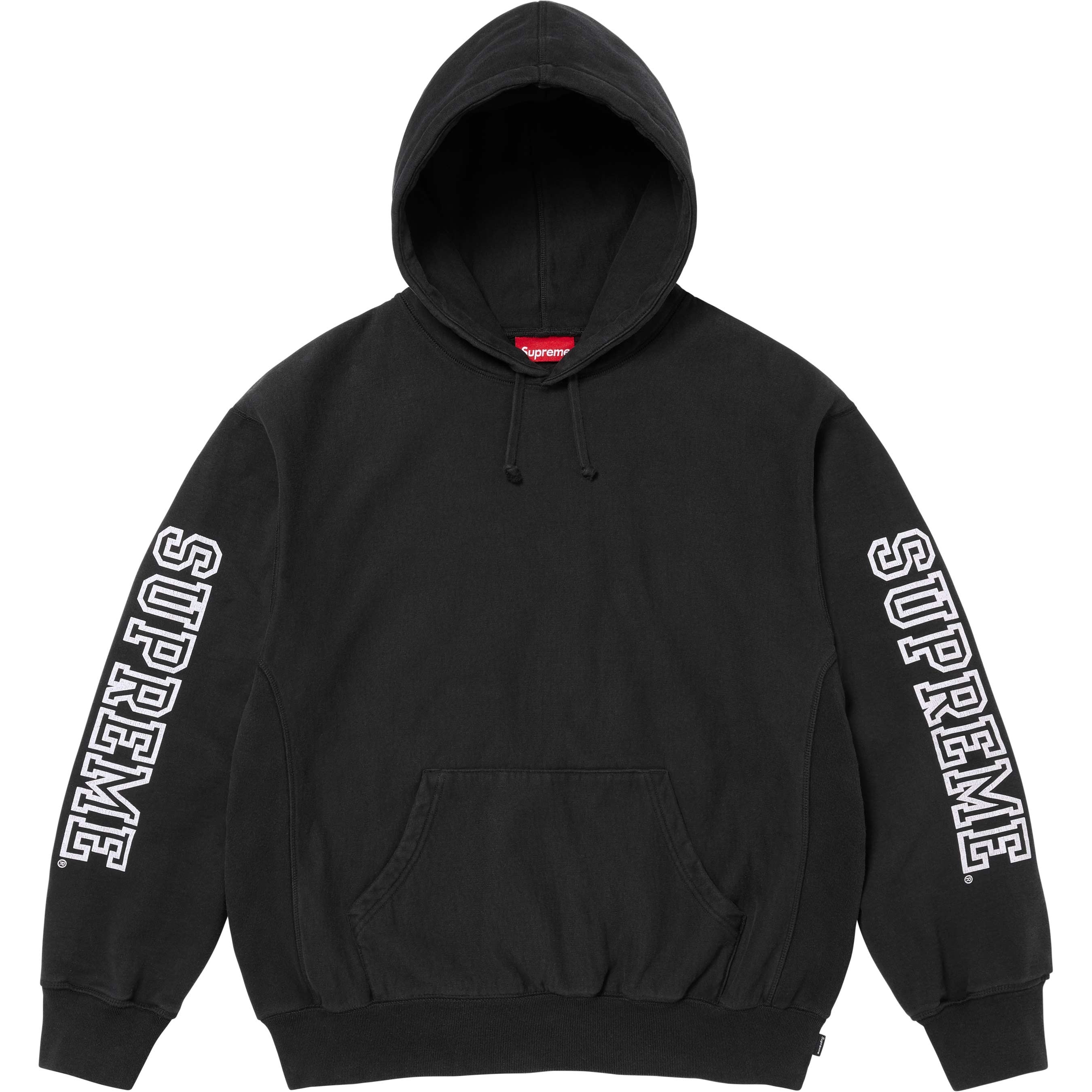 Collegiate Sleeve Hooded Sweatshirt view 2